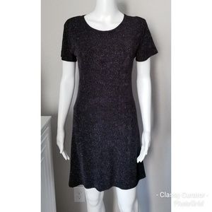 BOGO Vintage Sparkly black stretchy dress